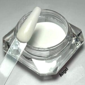 Gems Acrylic Angel White