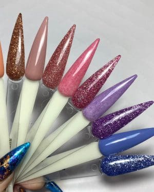 Gems gel polish Cosy collection plus Elite glitters