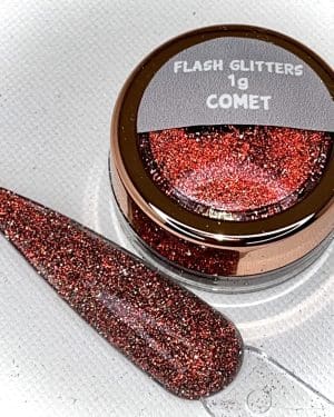 Flash glitter Comet