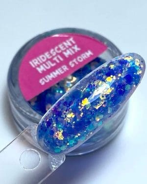 Iridescent multi mix Summer storm