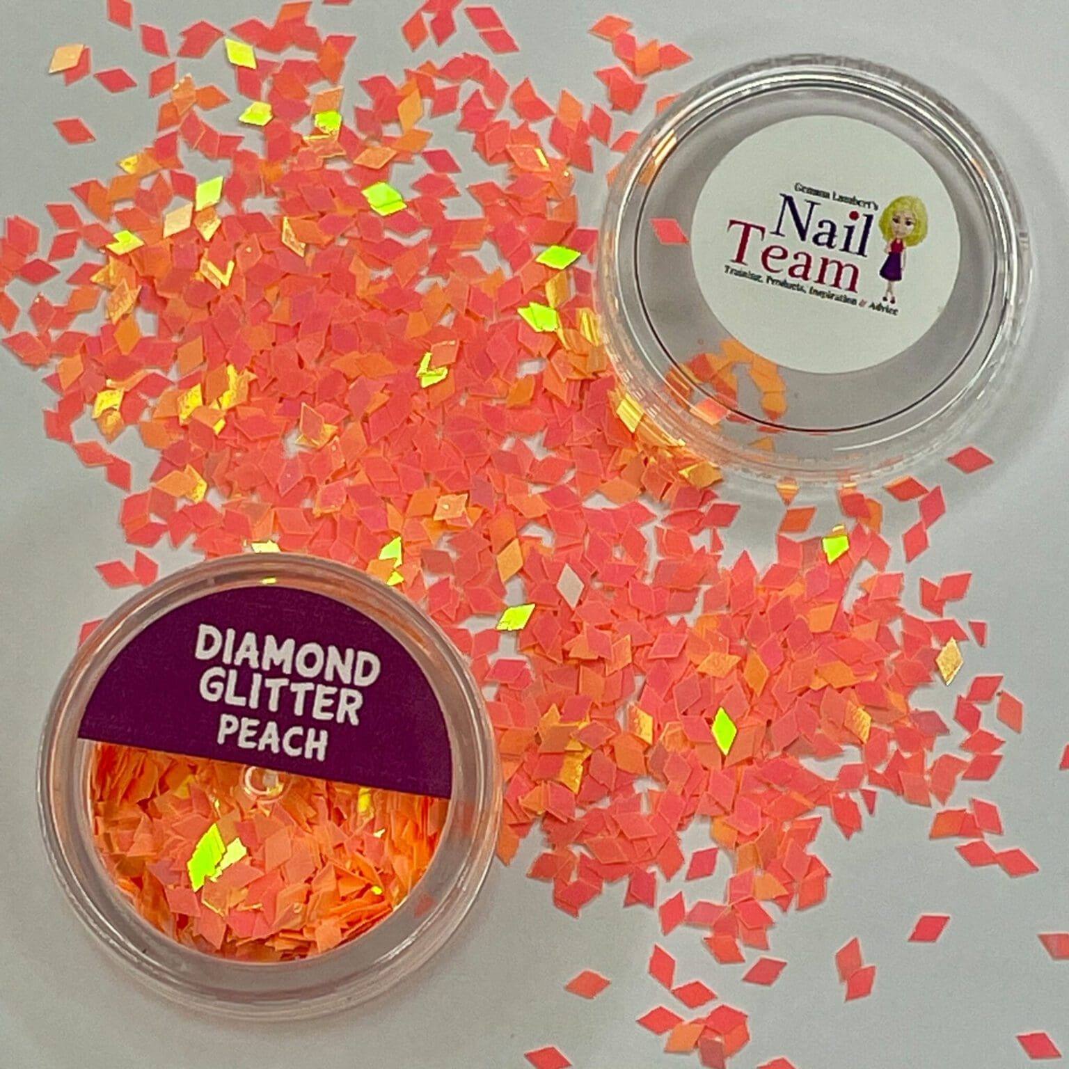Diamond glitter Peach