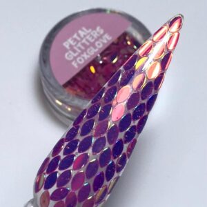 Petal glitter foxglove