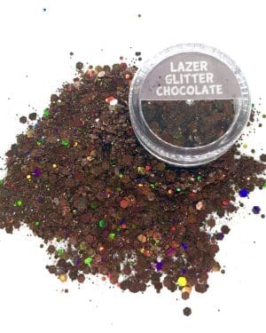Lazer glitter chocolate