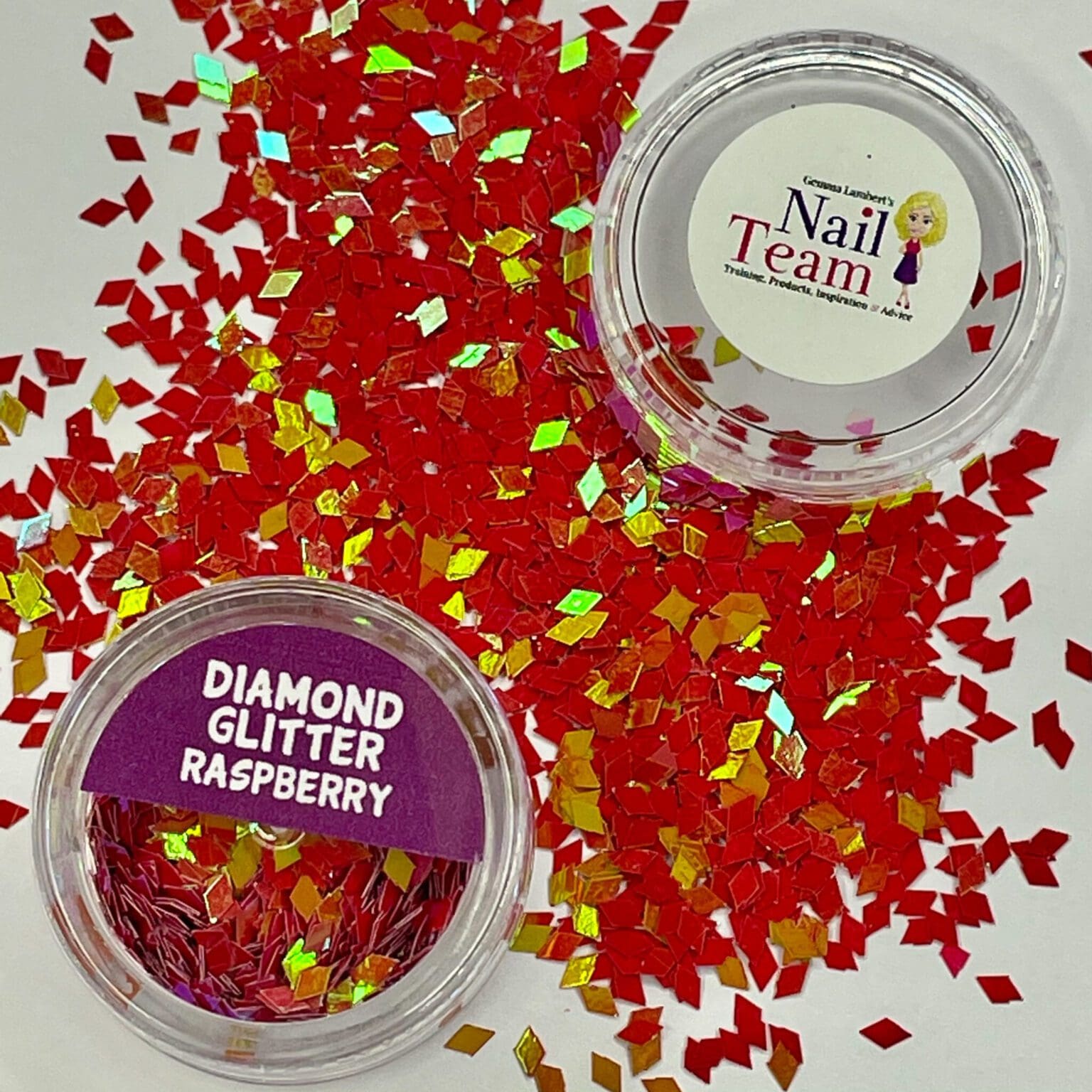 Diamond glitter Raspberry