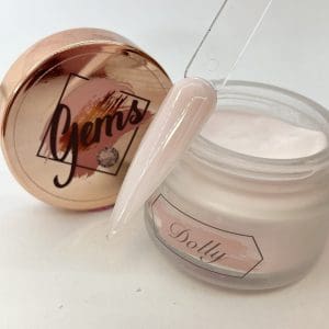 Gems coloured acrylic Dolly