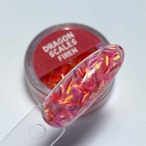 Dragon scales glitter Firen
