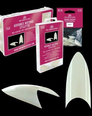 Advance Natural Stiletto tips