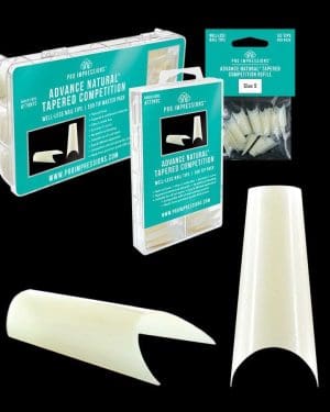 Advance Natural Tapered Competition tips