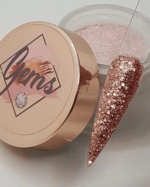Gems glitter acrylic Aurelia