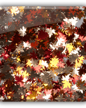 Autumn leaves metallic wild grape vine