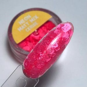 Neon matt mix Cerise