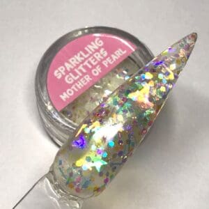 Sparkling glitter Mother of pearl