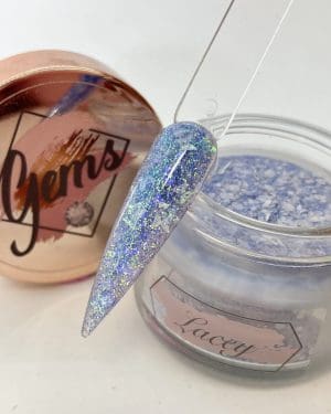 Gems glitter acrylic Lacey