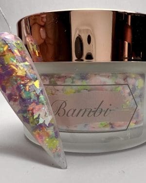 Gems glitter acrylic Bambie