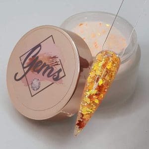 Gems glitter acrylic Clara