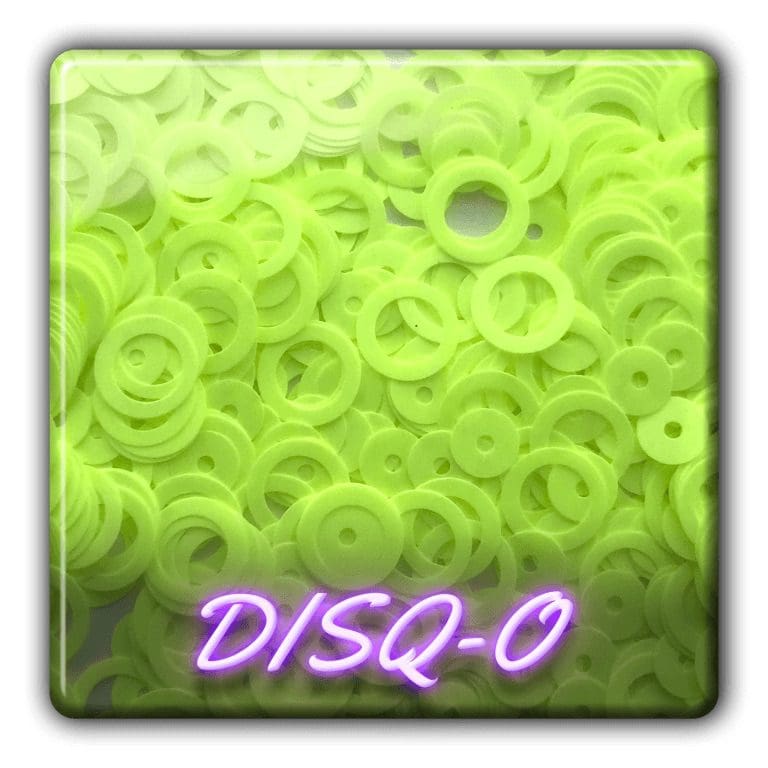 Neon disco rings disq-o