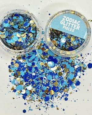 Zodiac glitter Pisces