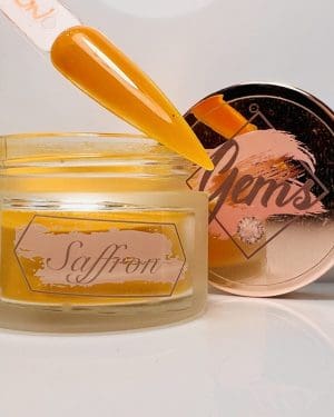 Gems coloured acrylic Saffron