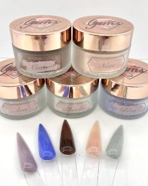 Gems coloured acrylic Cosy collection