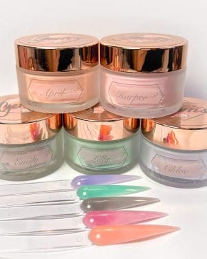 Gems coloured acrylic Whispers of Spring