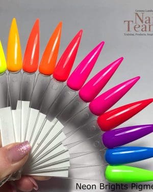 Neon bright pigments collection