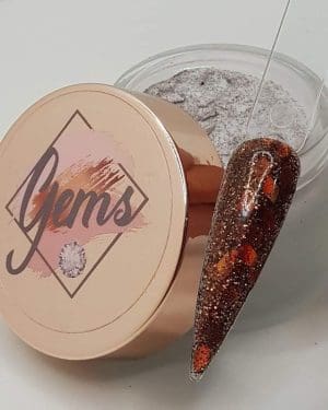 Gems glitter acrylic Sienna