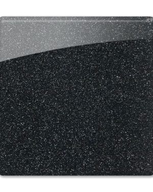 Superfine glitter black