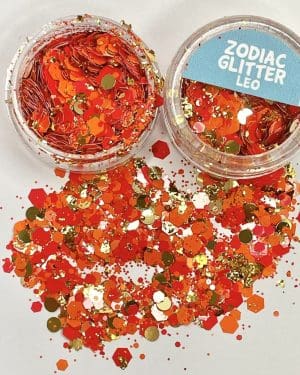 Zodiac glitter Leo