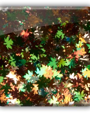 Autumn leaves metallic elm