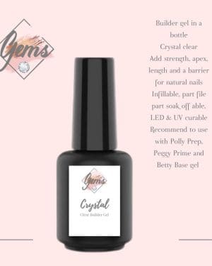 Gems builder gel in a bottle Crystal Clear