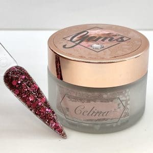Gems glitter acrylic Celina