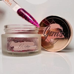 Gems glitter acrylic Gaia