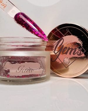 Gems glitter acrylic Gaia