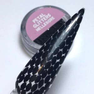 Petal glitter hellebore