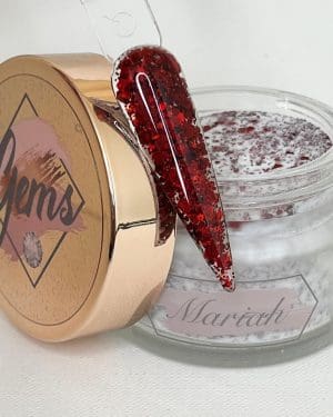 Gems glitter acrylic Mariah