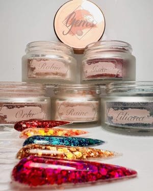 Gems glitter acrylic Urban collection