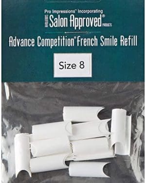 Advanced Competition French smile tips