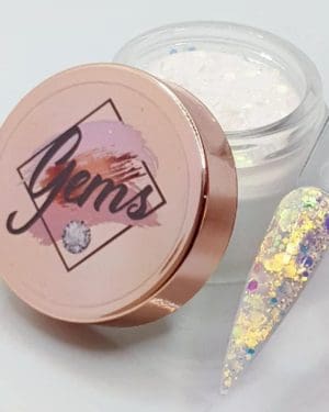 Gems Glitter Acrylic Gianna