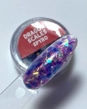 Dragon scales glitter Spyro