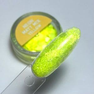 Neon matt mix Yellow