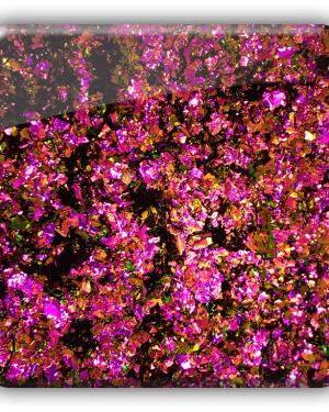 Chameleon flakes pink