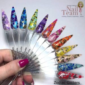 Zodiac glitter collection