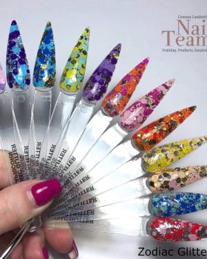 Zodiac glitter collection