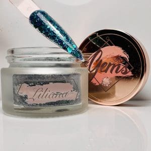 Gems glitter acrylic Liliana