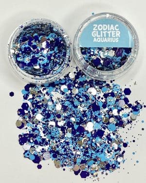 Zodiac glitter Aquarius
