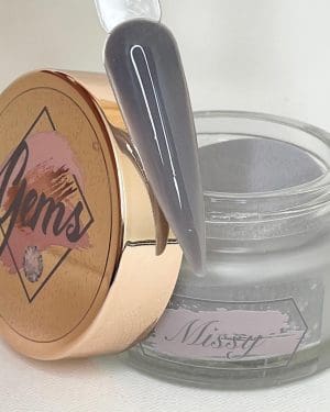 Gems coloured acrylic Missy