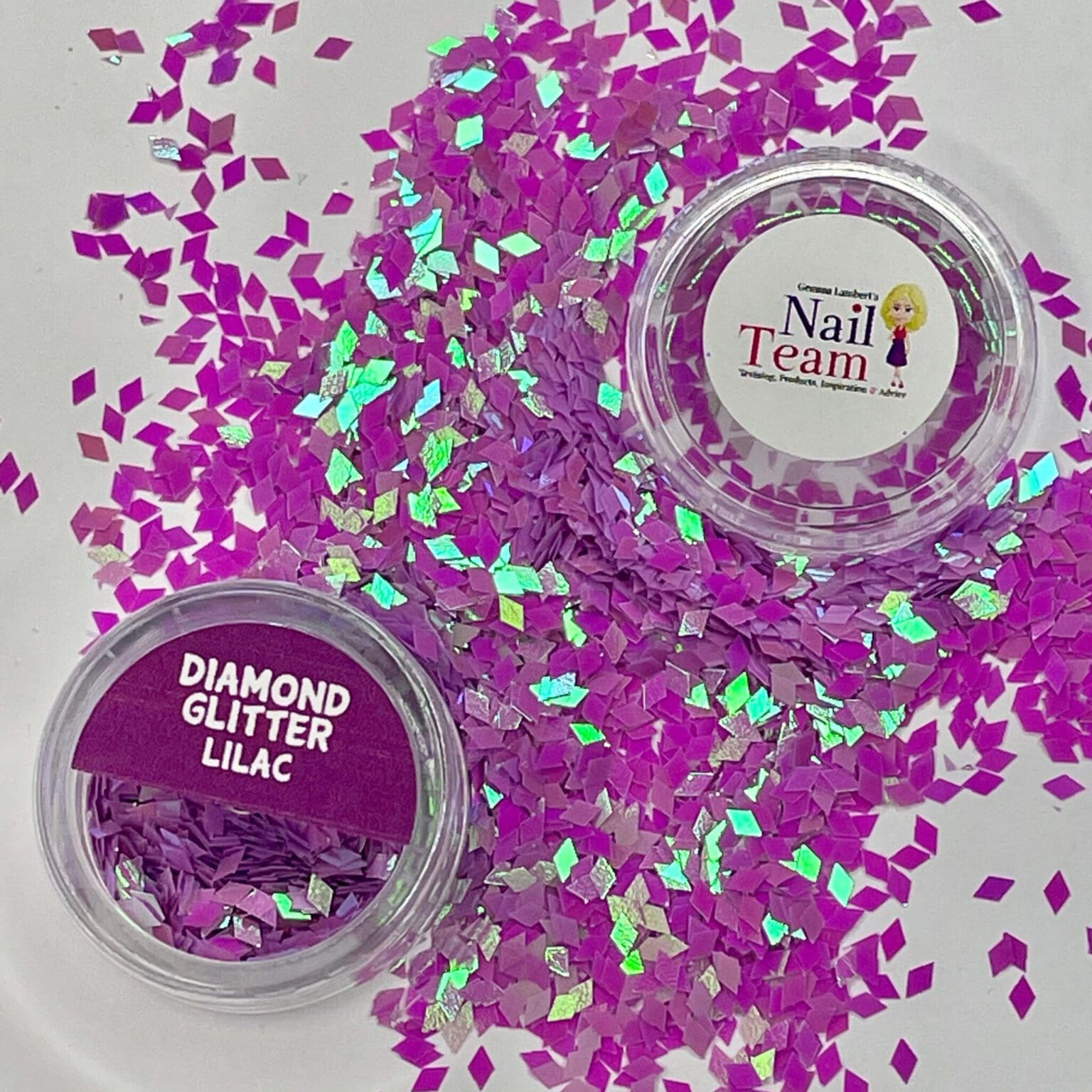 Diamond glitter Lilac