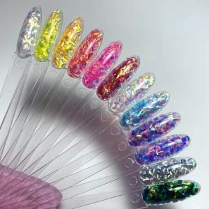 Dragon scales glitter full set