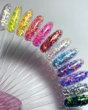 Dragon scales glitter full set