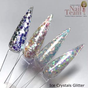 Ice Crystal glitter collection
